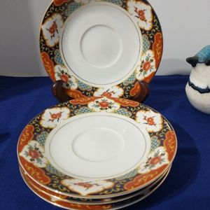 KIOTO 4 Montgomery Ward VINTAGE Saucers